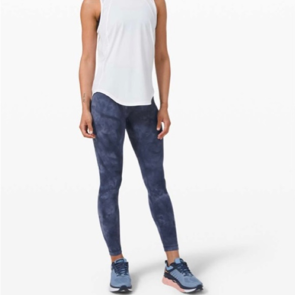 Lululemon Wunder Train Diamond Dye - Size 2